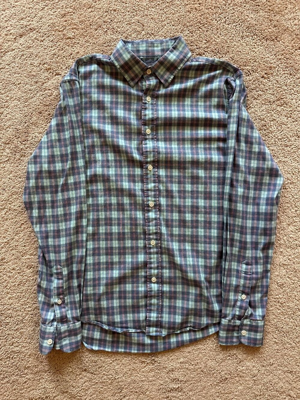 Faherty The Movement Shirt – Ocean Drive Plaid – Medium